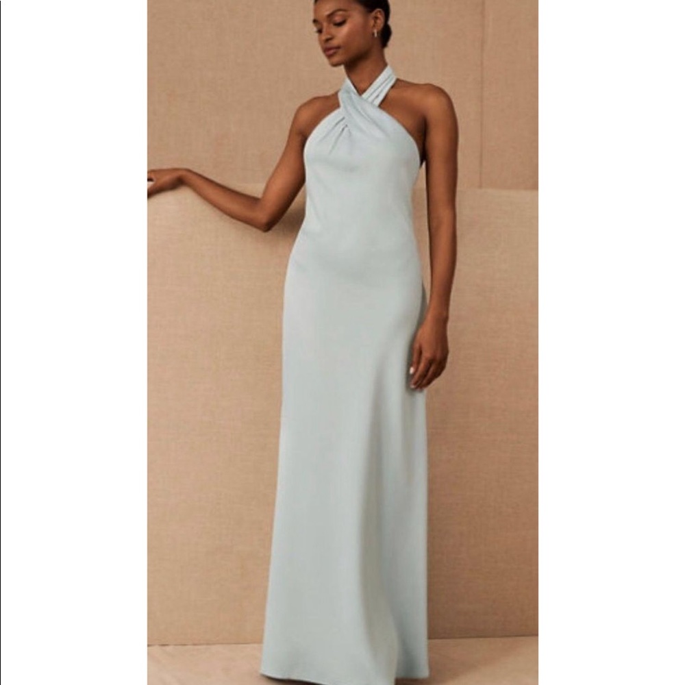 BHLDN Satin Charmeuse Dress